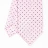 Hot E.Marinella Pink Sartorial Classic Tie - Small Flower Pattern