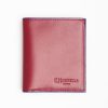 Best E.Marinella Ruby Red Leather Small Wallet