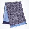 Wholesale E.Marinella Dark And Light Blue Double Silk Scarf