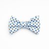 Clearance E.Marinella Light Blue Pre-Knotted Bowtie- Small Designs