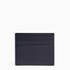 Hot E.Marinella Dark Blue Leather Credit Card Holder - 7 Compartments