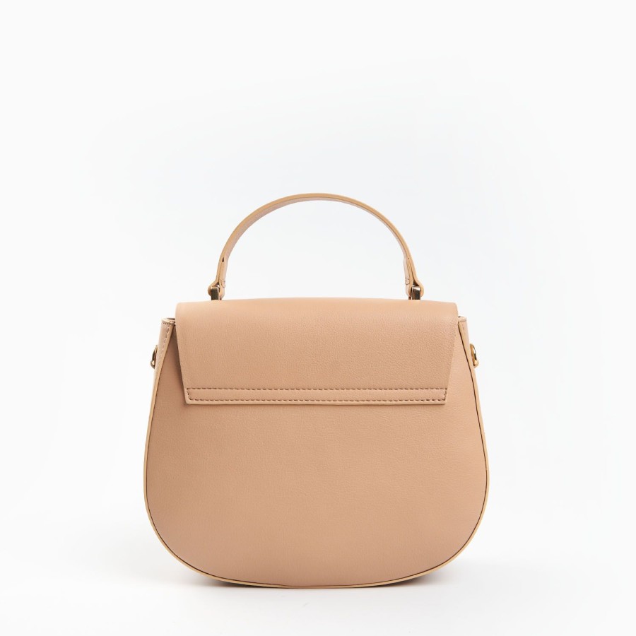 Best E.Marinella Powder Pink Smooth Leather Cleo Bag