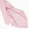 New E.Marinella Pink 5 Fold Sartorial Silk Tie - Small Flower Pattern