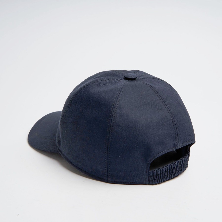 Best E.Marinella Blue Cotton Baseball Cap