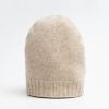 Hot E.Marinella Beige And White Bicolor Cashmere Beanie