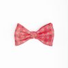 Online E.Marinella Salmon Pink Pre-Knotted Silk Bowtie - Small Flower Pattern