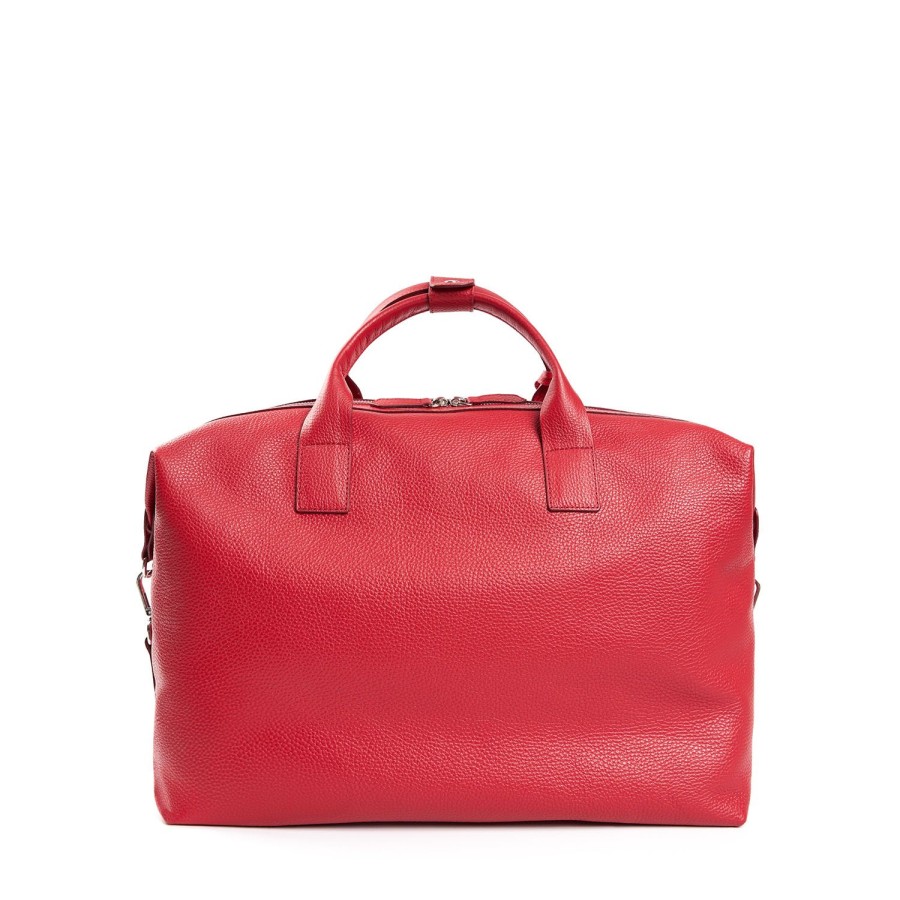 Clearance E.Marinella Red Lady Weekend Bag