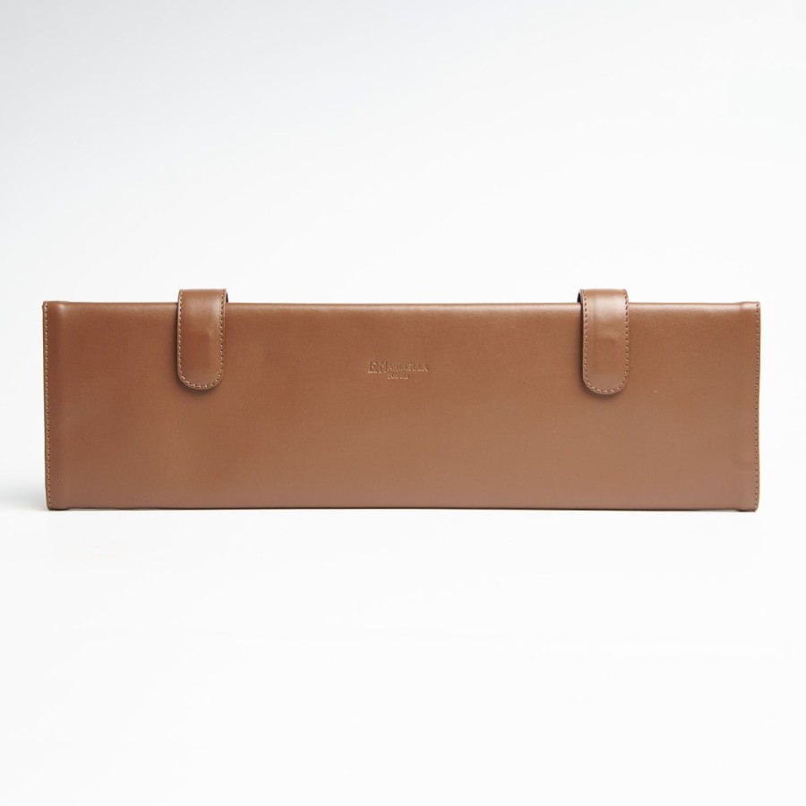 Clearance E.Marinella Travel Tie Holder In Leather