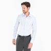 Best E.Marinella Slim Light Blue Cotton Classic Shirt