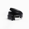 Best E.Marinella Classic Black Leather Belt 35 Mm