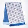 Best E.Marinella Dark And Light Blue Double Silk Scarf