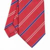 Best E.Marinella Red Sartorial Striped Silk Tie