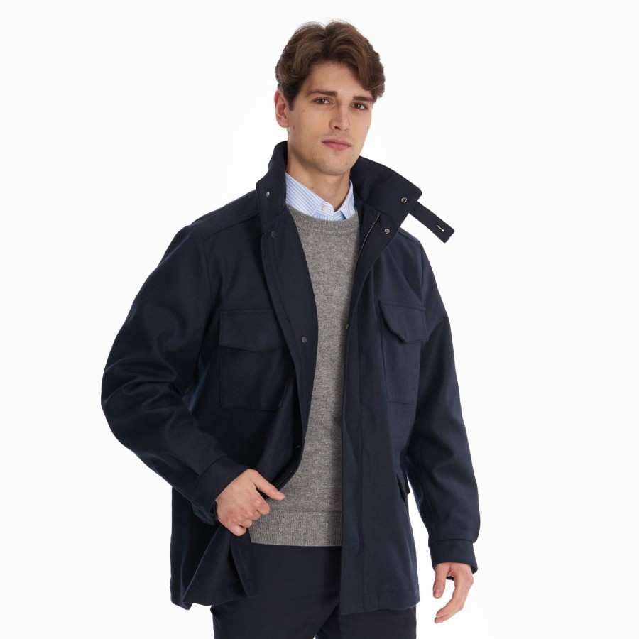 Best E.Marinella Blue Field Jacket