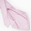 Online E.Marinella Pink 5 Fold Sartorial Silk Tie - Small Flower Pattern