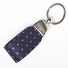 Hot E.Marinella Dark Blue Keyfob In Silk And Leather