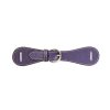 Best E.Marinella Violet Leather Scarf-Buckle