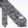 Best E.Marinella Dark Blue Archivio Collection Silk Tie 1930-1-01