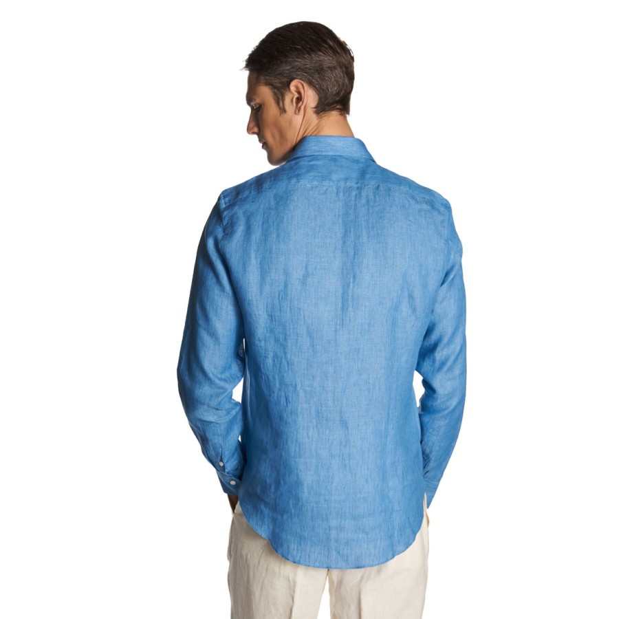 Hot E.Marinella Bluette Linen Shirt