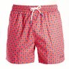 Online E.Marinella Red Swim Shorts - Large Patterns