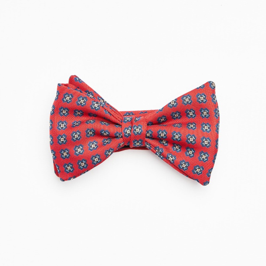 Online E.Marinella Red Pre-Knotted Bowtie- Small Designs