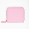 Best E.Marinella Small Pink Hammered Leather Wallet