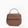 Best E.Marinella Taupe Smooth Leather Cleo Bag