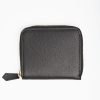 Wholesale E.Marinella Small Black Hammered Leather Wallet