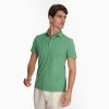 Best E.Marinella Light Green Jersey Short Sleeve Polo Shirt