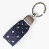 Best E.Marinella Dark Blue Keyfob In Silk And Leather