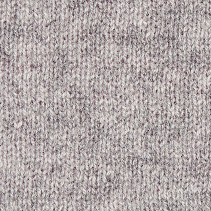 Clearance E.Marinella Fuchsia And Gray Two-Tone Solid Cashmere Neck Warmer