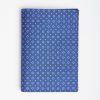 Clearance E.Marinella Blue Vertical Wallet In Silk And Leather