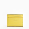 Hot E.Marinella Yellow Small Credit Card Holder In Soft Leather