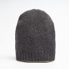 Wholesale E.Marinella Grey And Light Brown Bicolor Cashmere Beanie