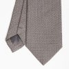 Online E.Marinella Dark Grey Sartorial Granadine Silk Tie