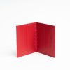 Hot E.Marinella Red Leather Folding Card Holder - 10 Compartments