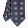 Hot E.Marinella Dark Blue Sartorial Tie - Small Designs