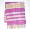 Hot E.Marinella Cashmere Stole With Check Design