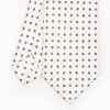 Hot E.Marinella White Sartorial 7 Cm Silk Tie - Small Flower Pattern