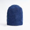 Clearance E.Marinella Light And Dark Blue Bicolor Cashmere Beanie