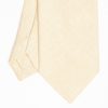 New E.Marinella Yellow Sartorial Linen Tie Solid Color