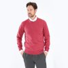 New E.Marinella Wool And Cashmere Crewneck Sweater - Red