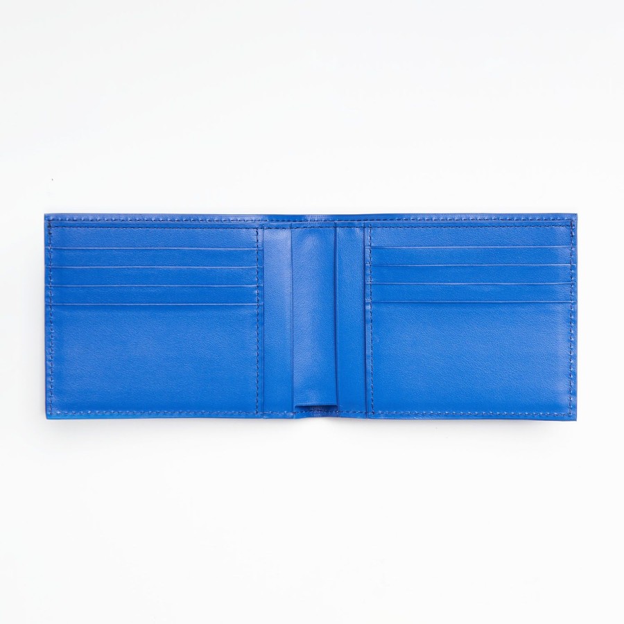 Best E.Marinella Bluette Leather Horizontal Wallet