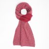 Online E.Marinella Burgundy And Camel Cashmere Neck Warmer