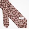 Best E.Marinella Dark Brown Archivio Collection Silk Tie 1938-05