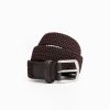 Wholesale E.Marinella Woven Stretch Belt 35 Mm