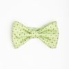 Online E.Marinella Light Green Pre-Knotted Bowtie - Small Geometric Pattern