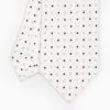 Online E.Marinella White Sartorial Classic Silk Tie - Small Flower Designs