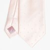 Online E.Marinella Pink Cerimonial Silk Satin Tie Polka Dot Pattern