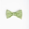 Wholesale E.Marinella Light Green Pre-Knotted Silk Bowtie - Small Flower Pattern