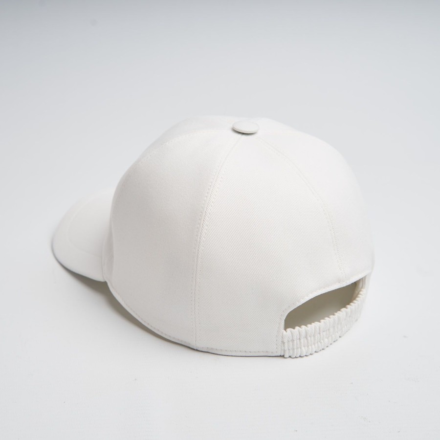 Clearance E.Marinella White Cotton Baseball Cap